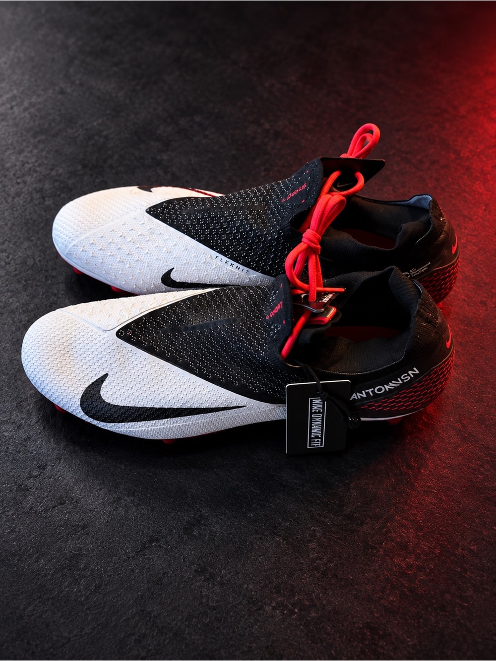 Nike Men’s Soccer Cleats — Black, White & Red
